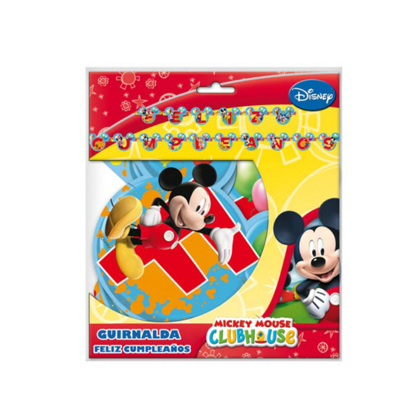 Guirnalda Cumpleaños Mickey Balloons