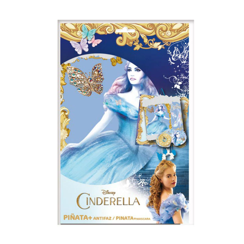 Piñata Viñeta Cenicienta cumpleaños