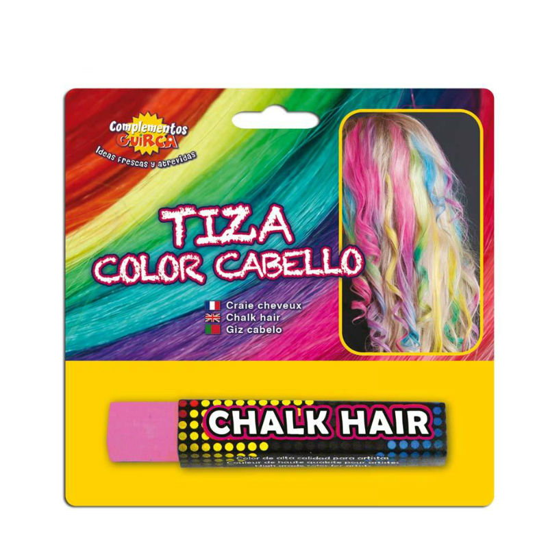 Tiza color para el Pelo Rosa