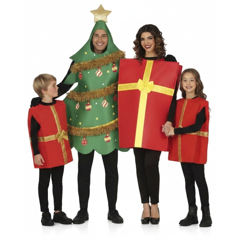 Groupe Sapin et Cadeau de Noël