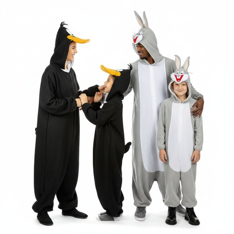 Groupe Bugs Bunny et Daffy Duck