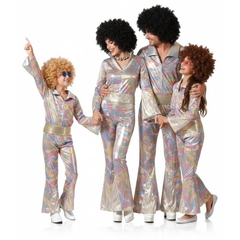 Groupe Disque multicolore