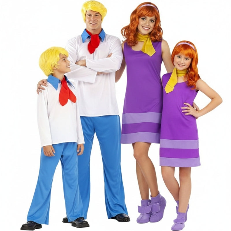 Groupe Fred Jones et Daphne de Scooby-Doo
