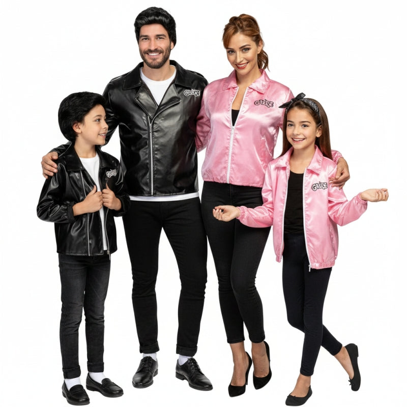 Groupe T-Birds et Pink Ladies de Grease