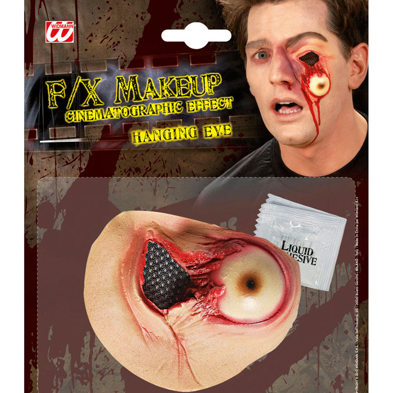 Efecto de ojo caído Halloween