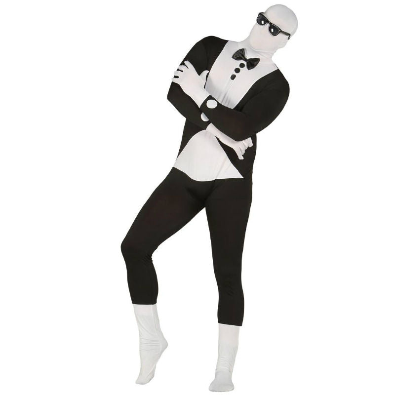 Combinaison Seconde Peau Verte - Déguisement Adulte Moulant - Pour EVG, Halloween, Carnaval - Taille Unique Ajustable