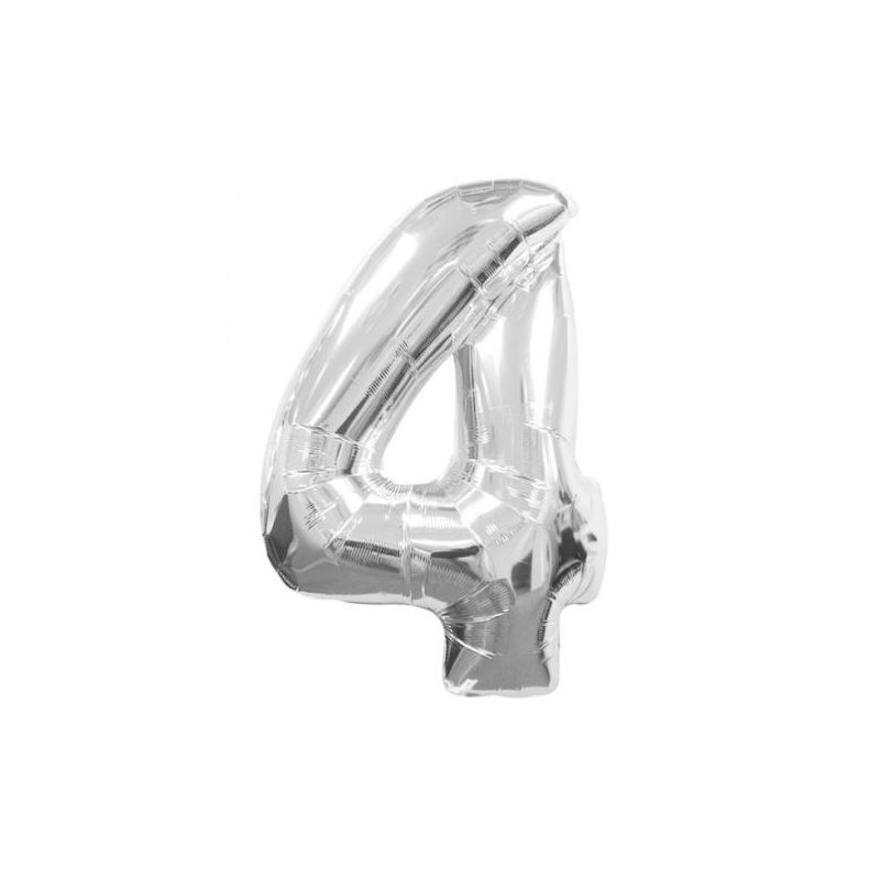 globo helio n 4 plata