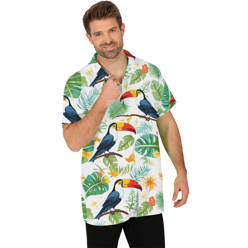 Camisa Hawaiana Tucán