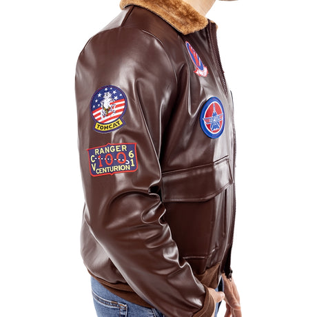 Disfraz de Aviador Maverick de Top Gun para hombre Perfil