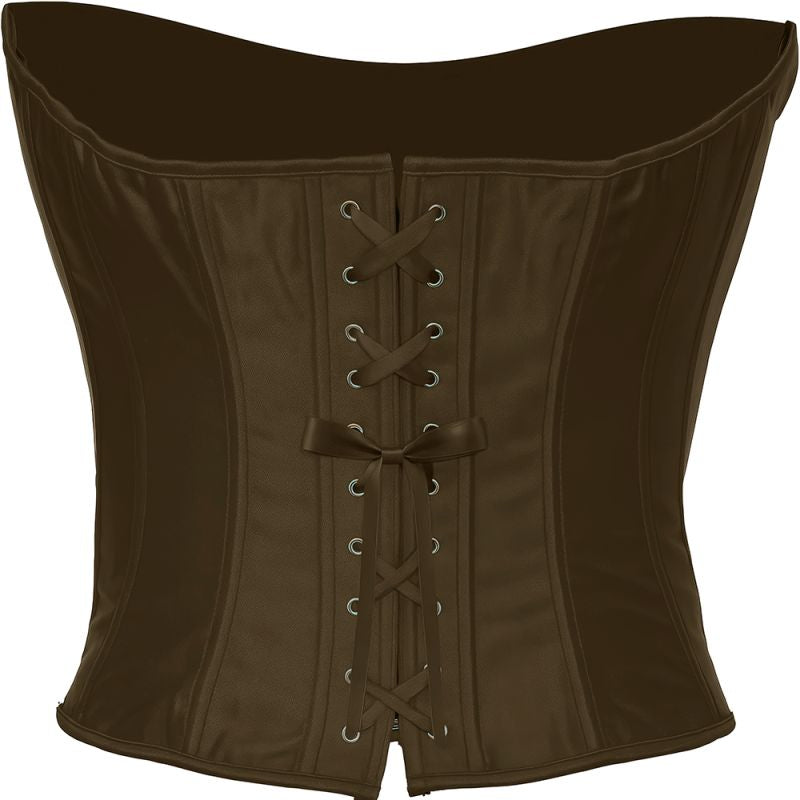 Corset Marron para mujer Espalda