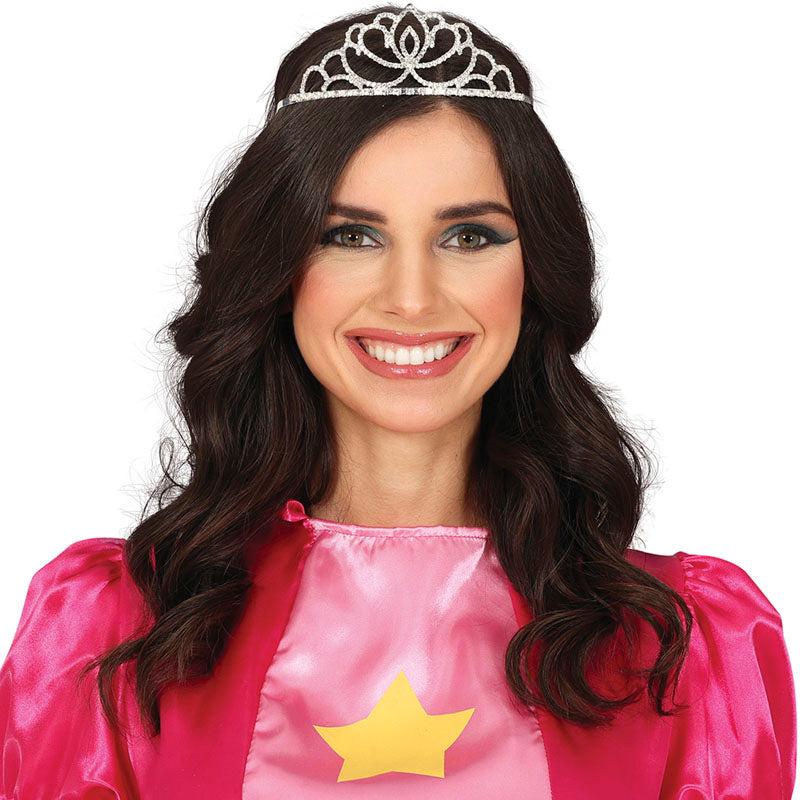 Diadema metálica Princesa Peach