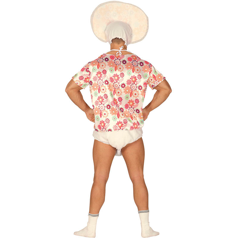 Disfraz de Bebé con Pañal espalda