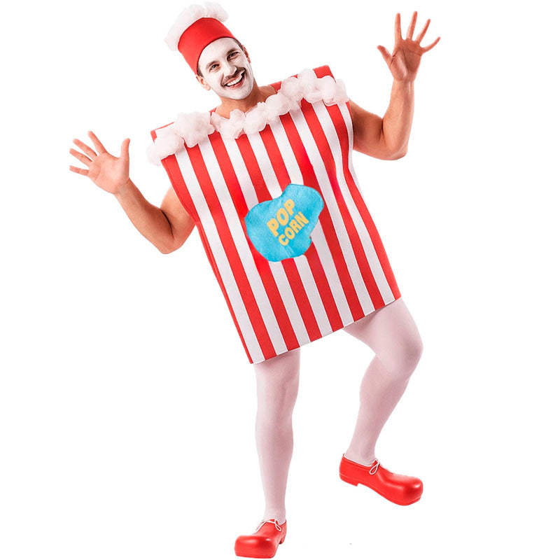 Disfraz de Caja Palomitas para adulto
