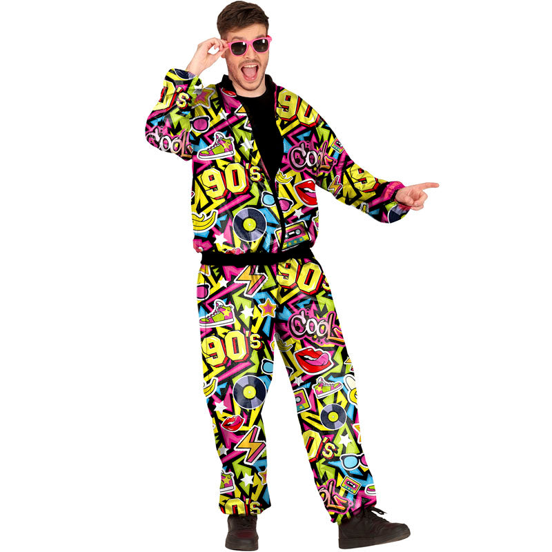Disfraz de Chándal años 90 para hombre