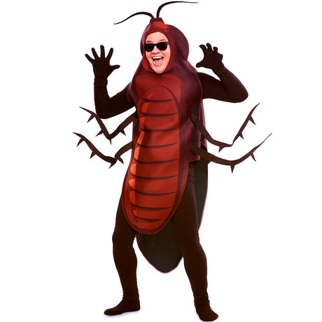 Disfraz de Cucaracha Marrón para hombre