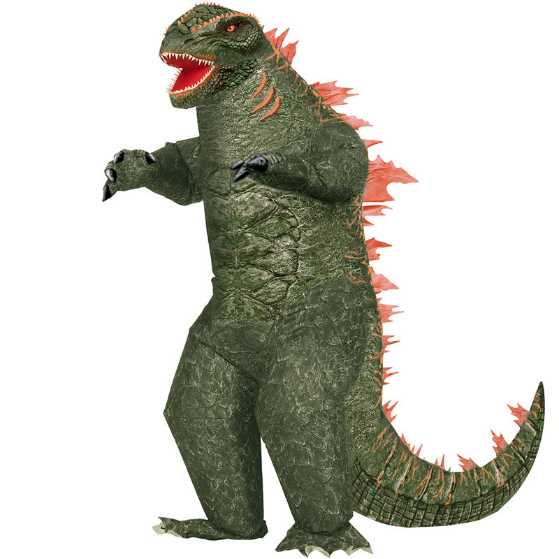 Disfraz de Dinosaurio Godzilla hinchable para hombre