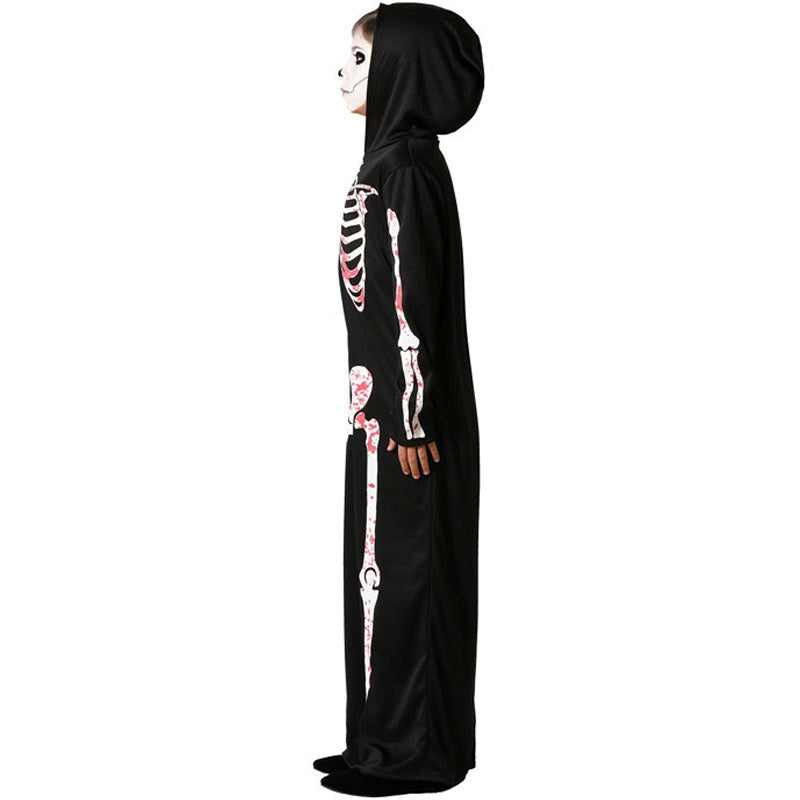 Disfraz de Esqueleto con sangre para niño Perfil