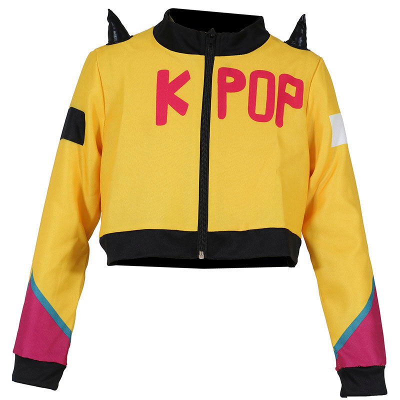 Disfraz de K-pop Star Nova para mujer Pieza uno