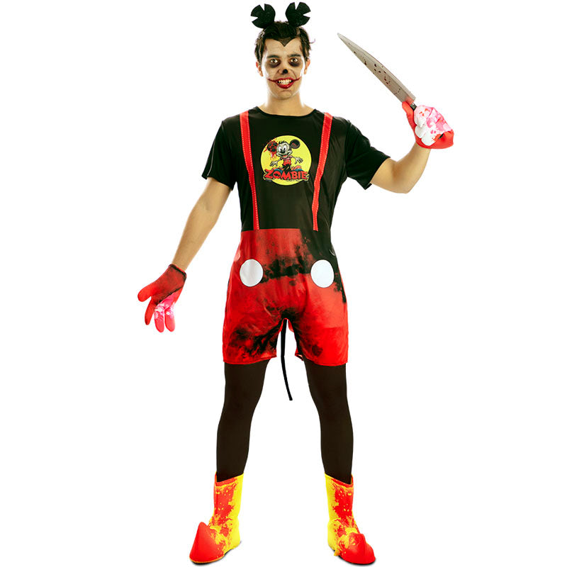 Déguisement Mickey Mouse zombie pour homme |【Achat en ligne】