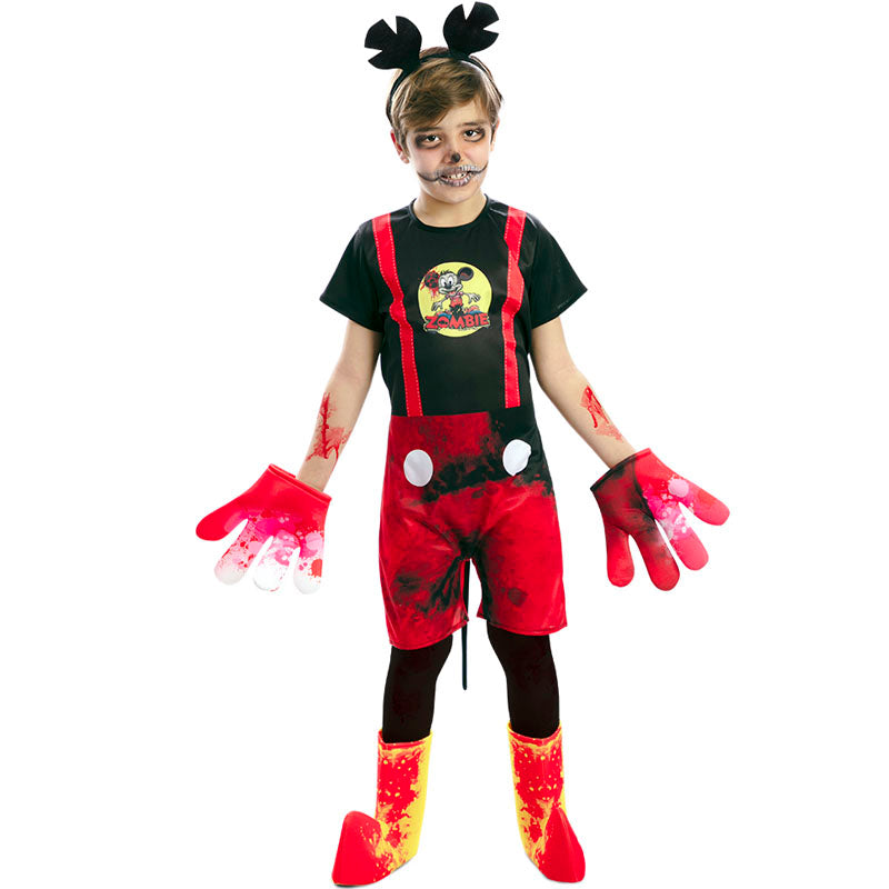 Déguisement Mickey Mouse zombie pour garçon |【Achat en ligne】