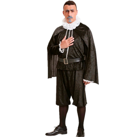 Disfraz de Miguel Cervantes adulto