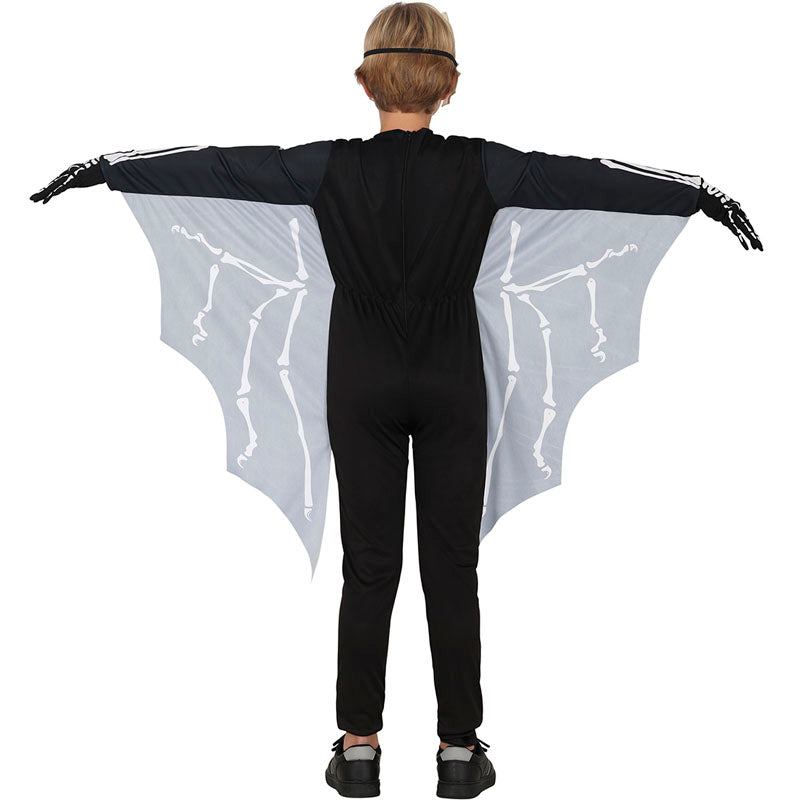 Disfraz de Murciélago Esqueleto alado infantil Espalda