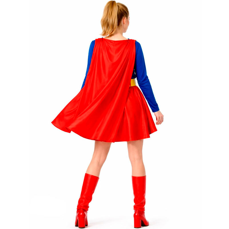 Disfraz de Superheroína para mujer espalda