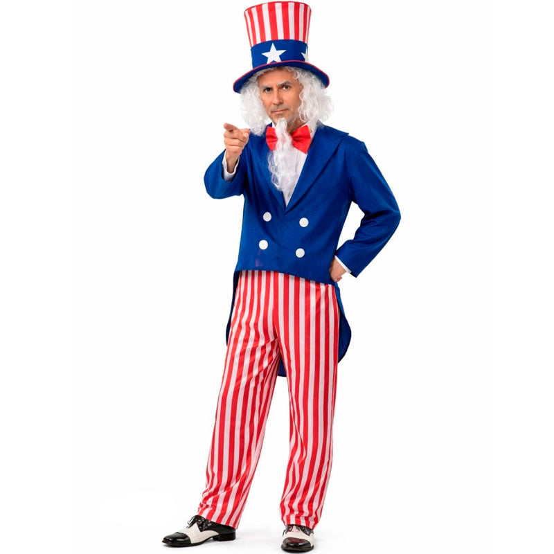 Disfraz de Tío Sam para hombre