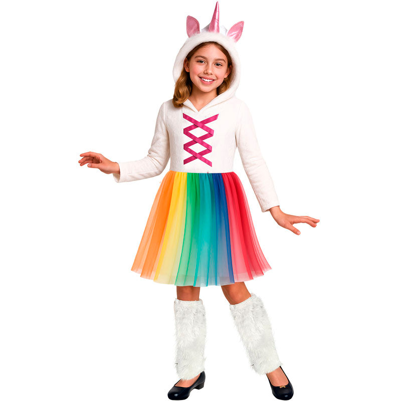 Déguisement Licorne Multicolore fille