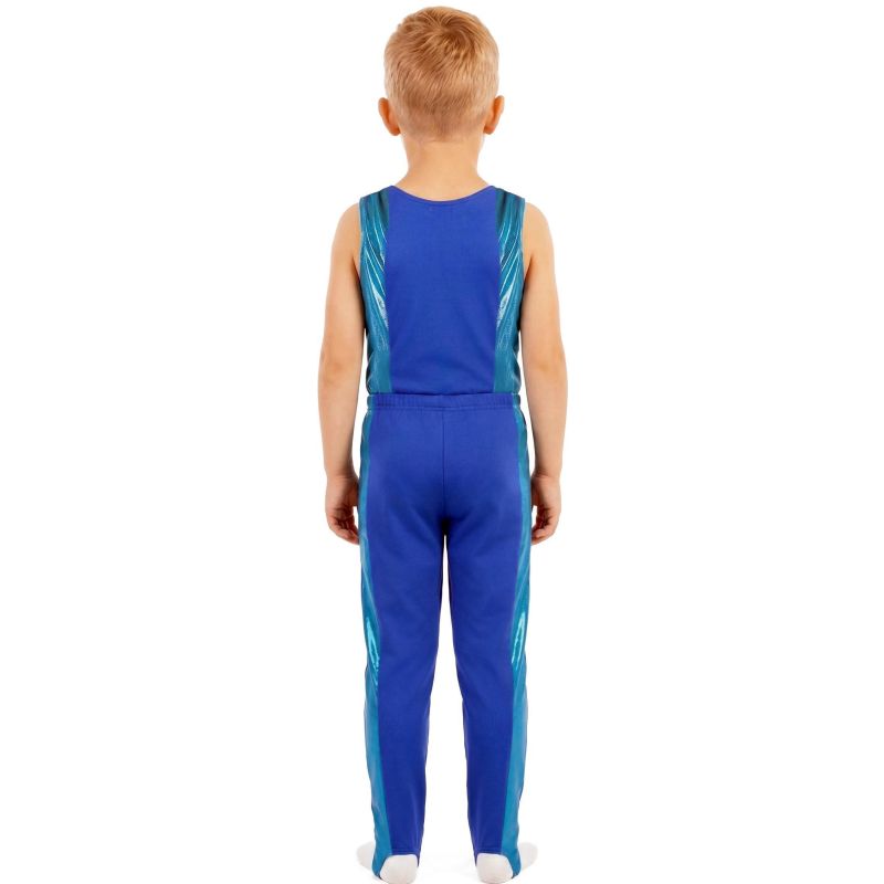 Disfraz de Gimnasta Olímpico para niño Espalda
