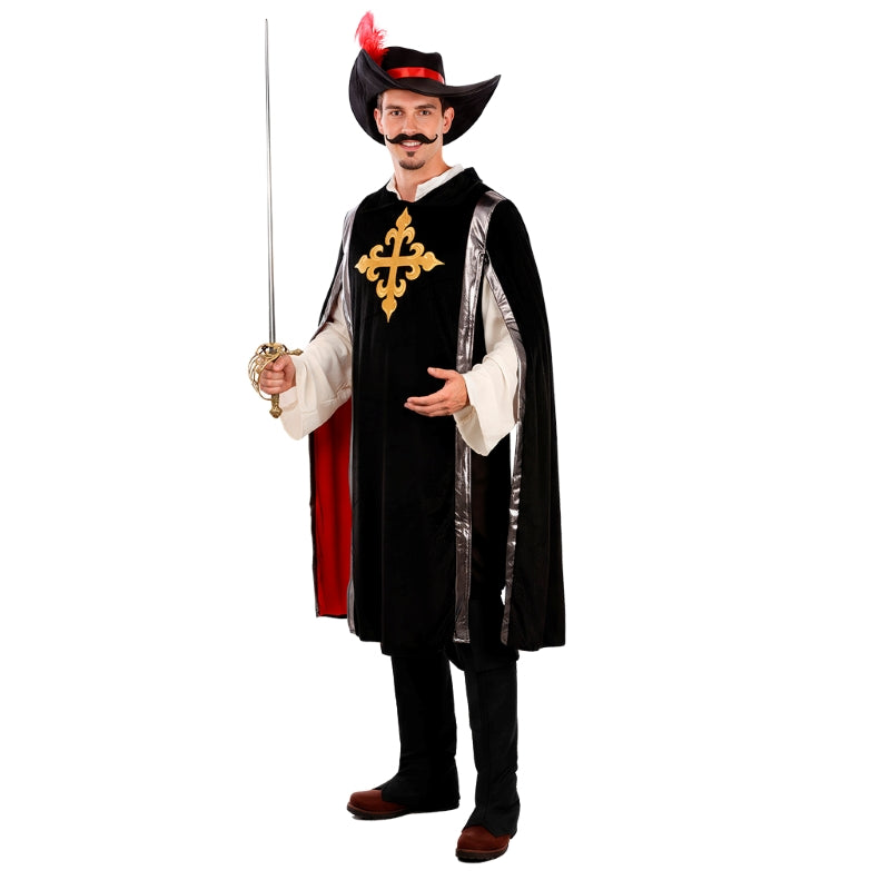 Disfraz de Mosquetero Athos para hombre Bis