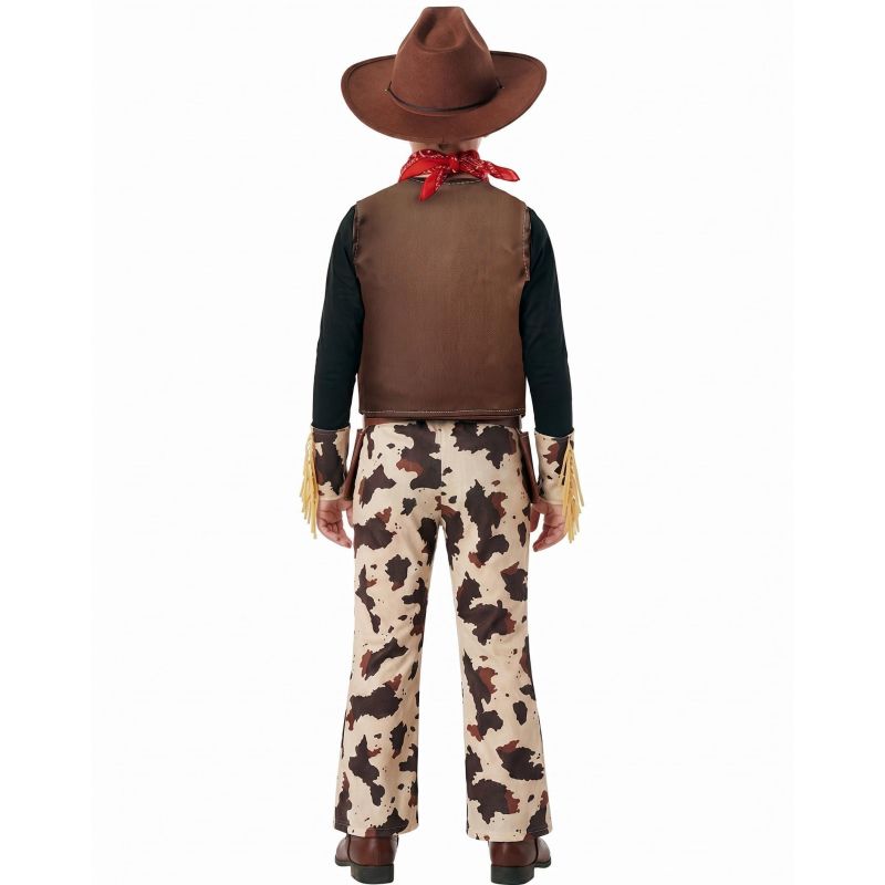 Disfraz de Vaquero Rancho fuerte Infantil Espalda