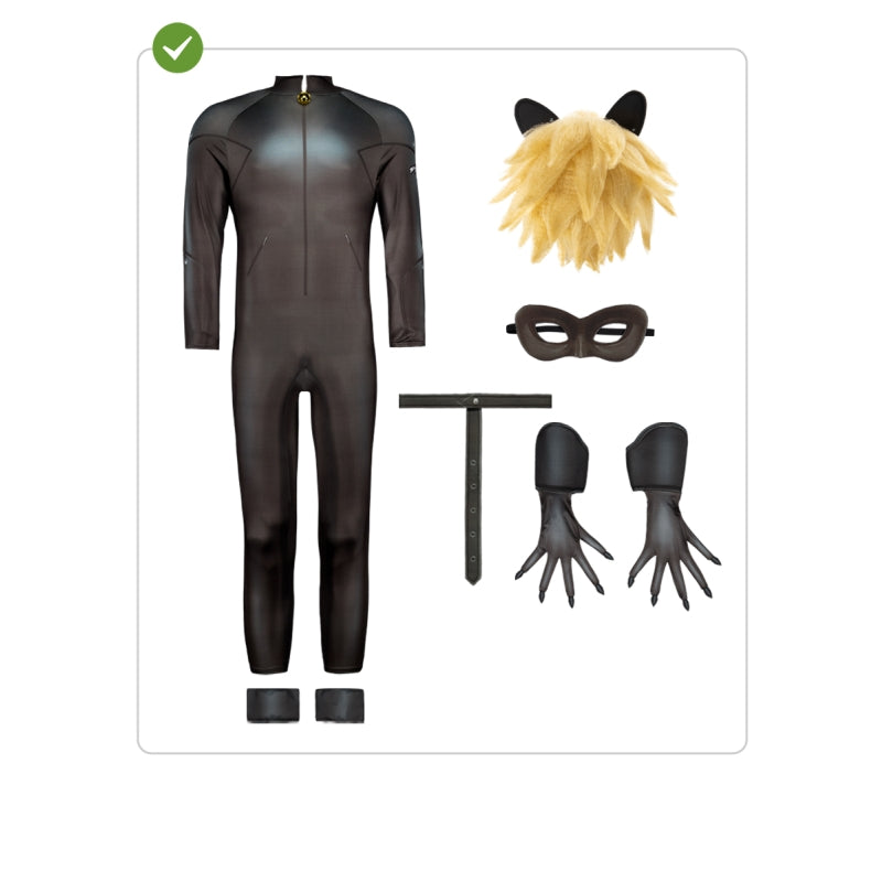 Disfraz de Cat Noir para hombre - Ladybug Contenido