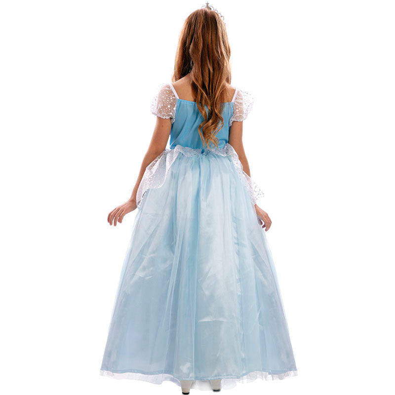 Disfraz de Cenicienta para niña Espalda