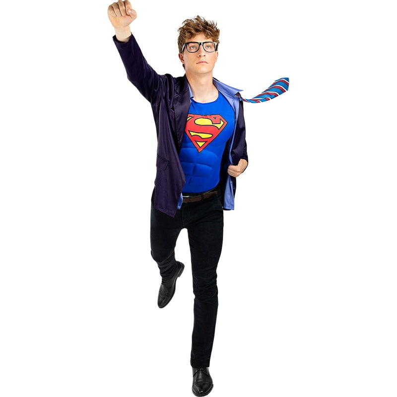Disfraz de Clark Kent para hombre Superman