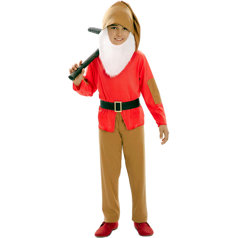 Disfraz de Enanito Ay Ho del cuento de Blancanieves para niño