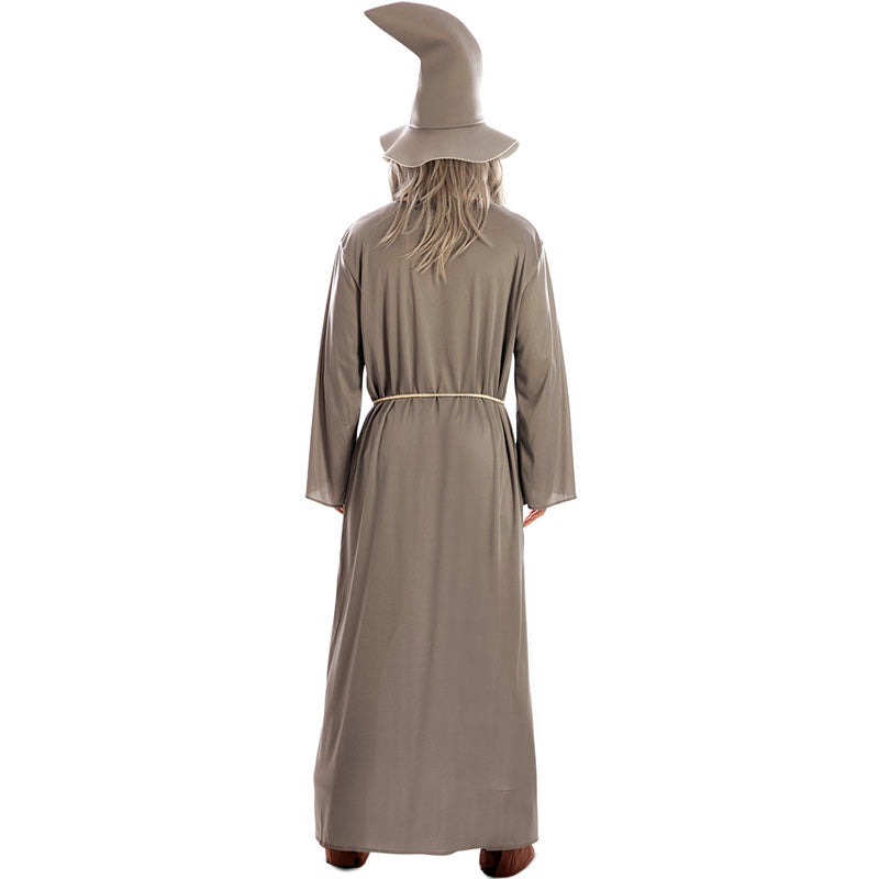 Disfraz de Mago de la Tierra Media para hombre Espalda