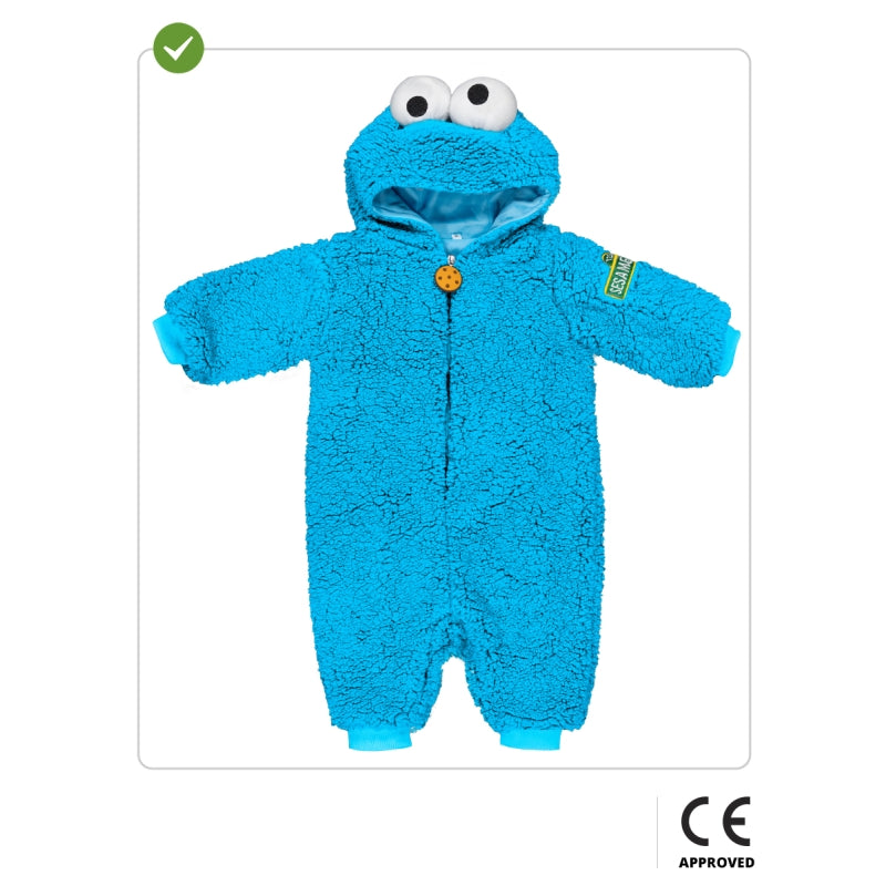 Disfraz del Monstruo de las Galletas para bebé - Barrio Sésamo Contenido