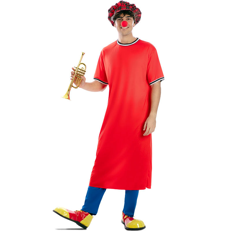 Disfraz de Payaso televisivo adulto unisex