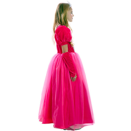 Disfraz de Princesa Peach para niña Perfil