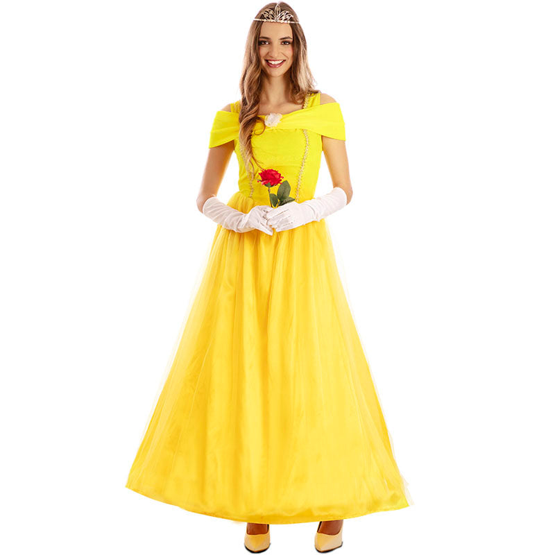 Disfraz de Princesa cuento La Bella y la Bestia para mujer