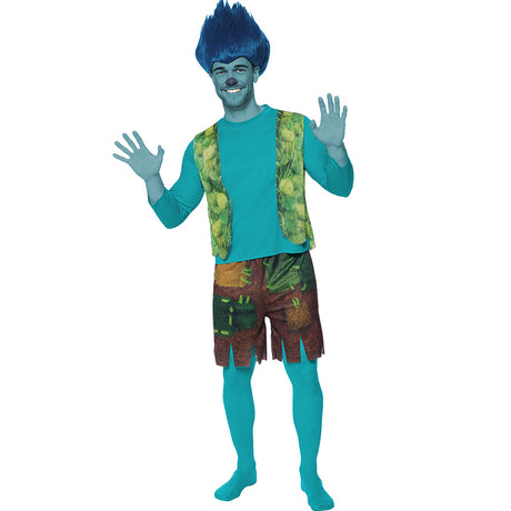 Disfraz de Branch de los Trolls para hombre