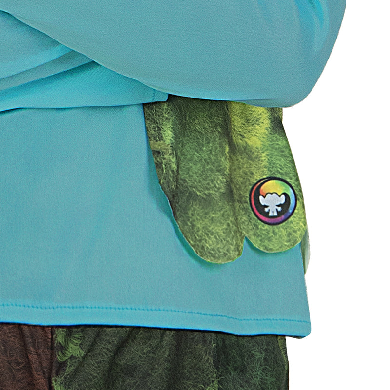 Disfraz de Branch de los Trolls para niño Detalle