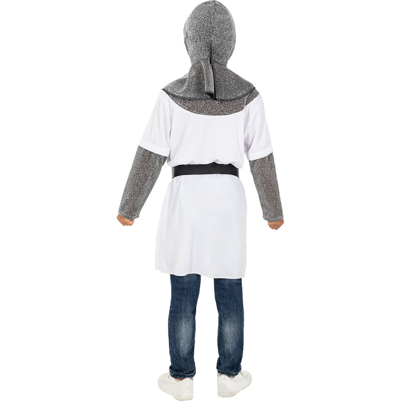 Disfraz de Caballero Templario para niño Espalda