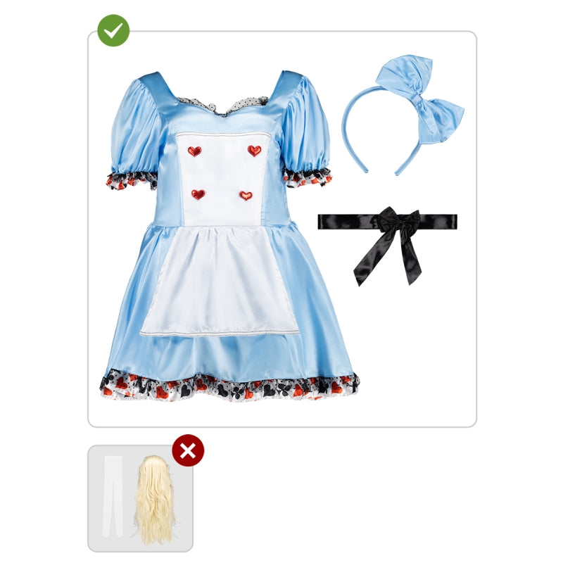 Disfraz de Alicia Deluxe para mujer Contenido