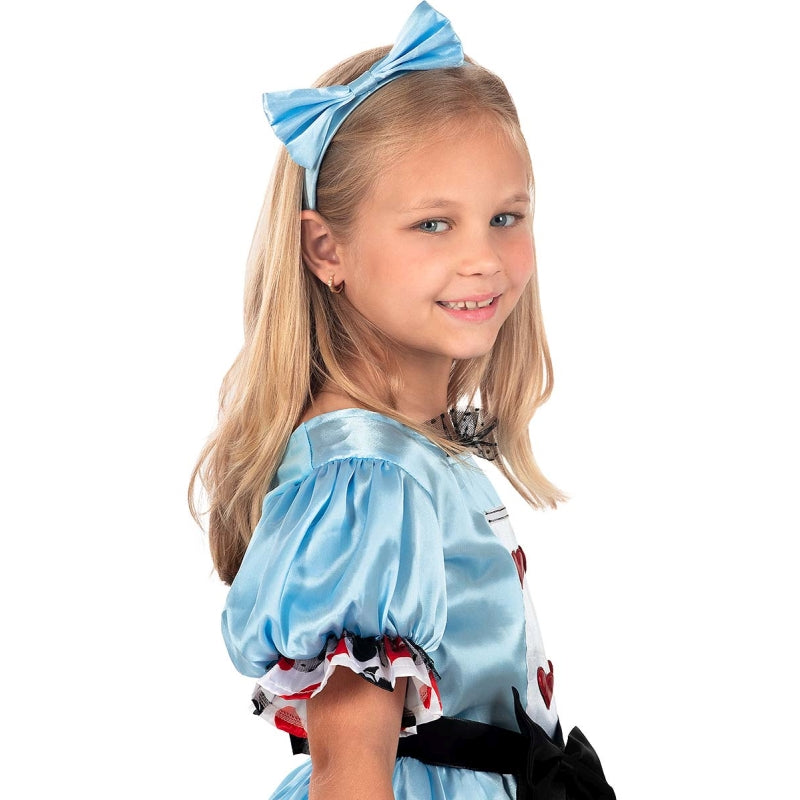 Disfraz de Alicia Deluxe para niña Detalle