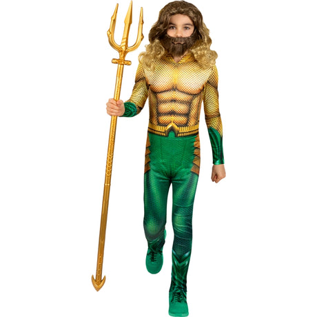 Disfraz de Superhéroe Aquaman para niño