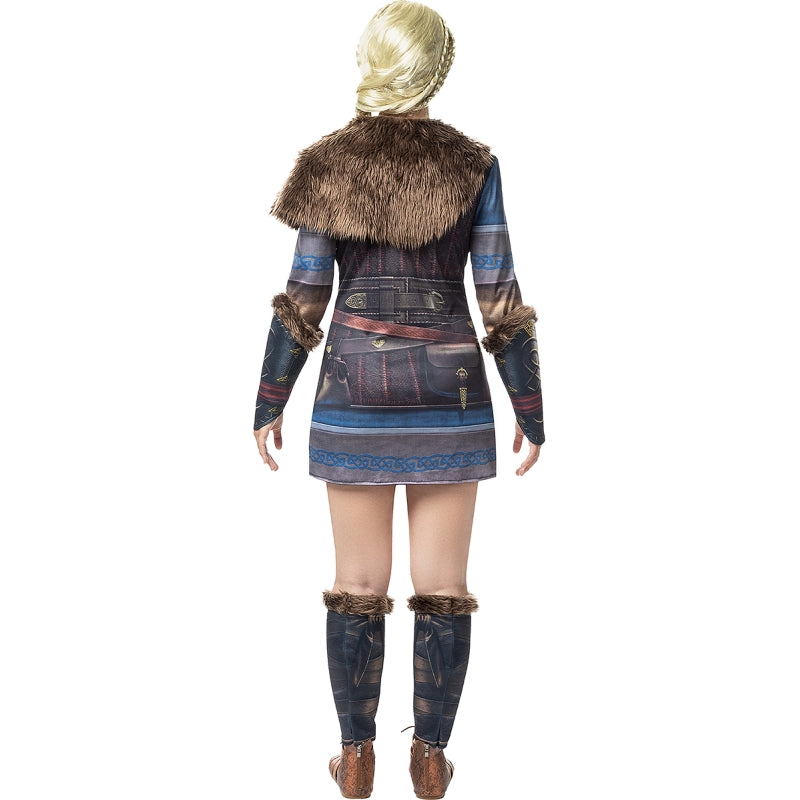 Disfraz de Assassin´s Creed Valhalla para mujer Espalda