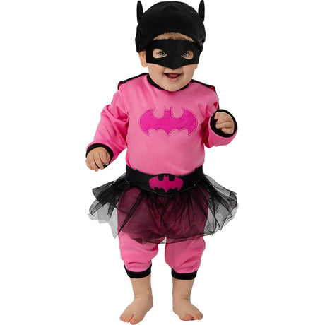 Disfraz de Batgirl Rosa para bebé Bis
