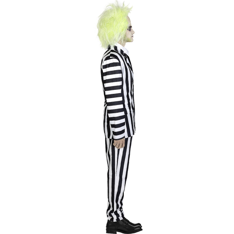 Disfraz de Beetlejuice Original para hombre Perfil